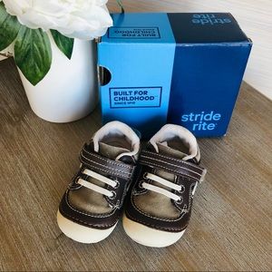 Stride Rite Dawson Brown Boys Sneakers